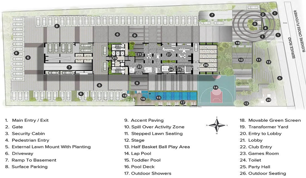 Master Plan ARATT Alchemy One on Madras Road, Bangalore