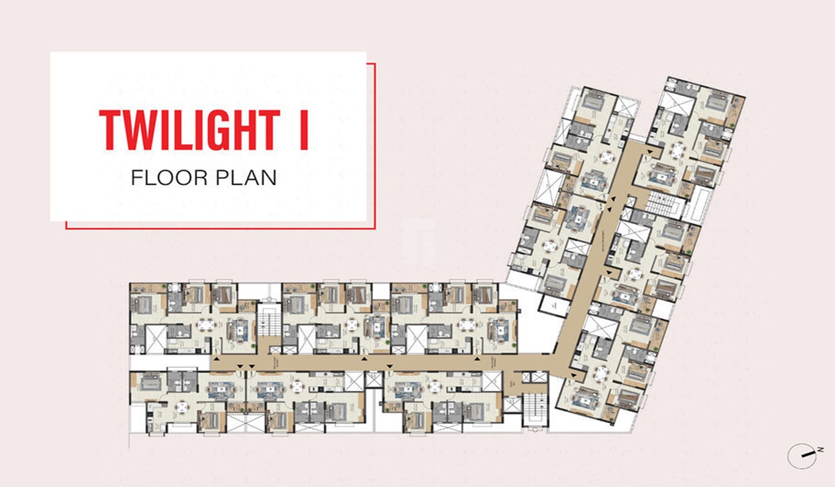 Floor Plan ARATT Avant Twilight in Budigere Cross, Bangalore