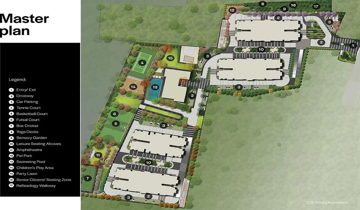 Master Plan Assetz Bloom & Dell, Whitefield, Bangalore