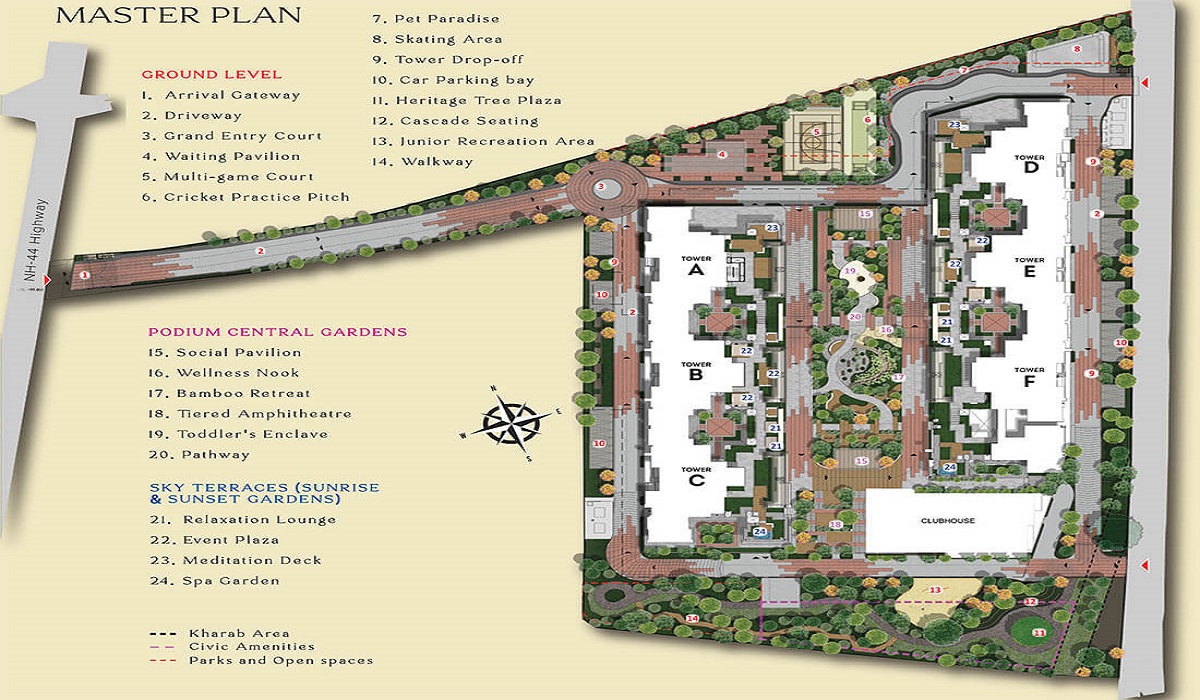 Master Plan Brigade Insignia in Yelahanka, Bangalore