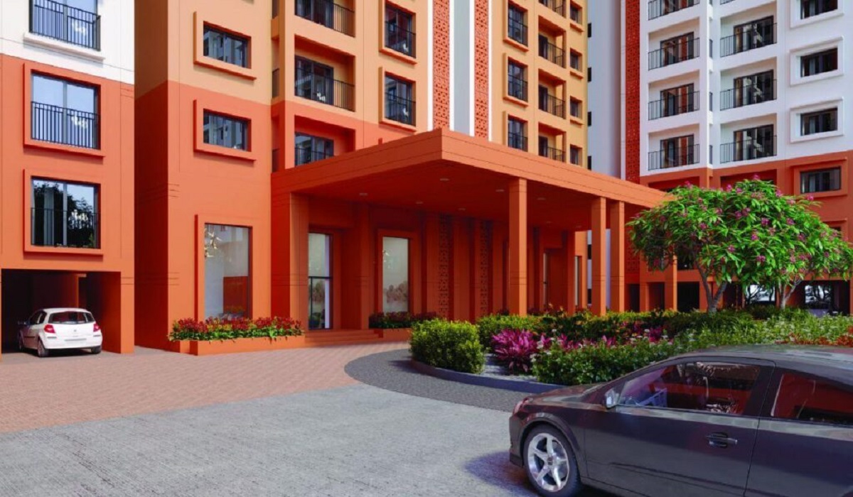 Children's Play Area and Landscaped Gardens at Brillio at Brigade Valencia Phase 2 in Hosur Road, Bangalore