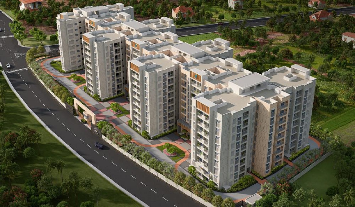Location Map of Ebony at Brigade Orchards in Devanahalli, Bangalore