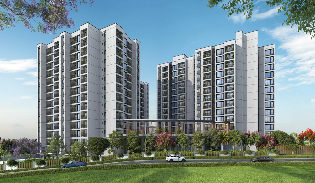 Spacious Apartment Interiors at Casagrand Flamingo in HSR Layout, Bangalore