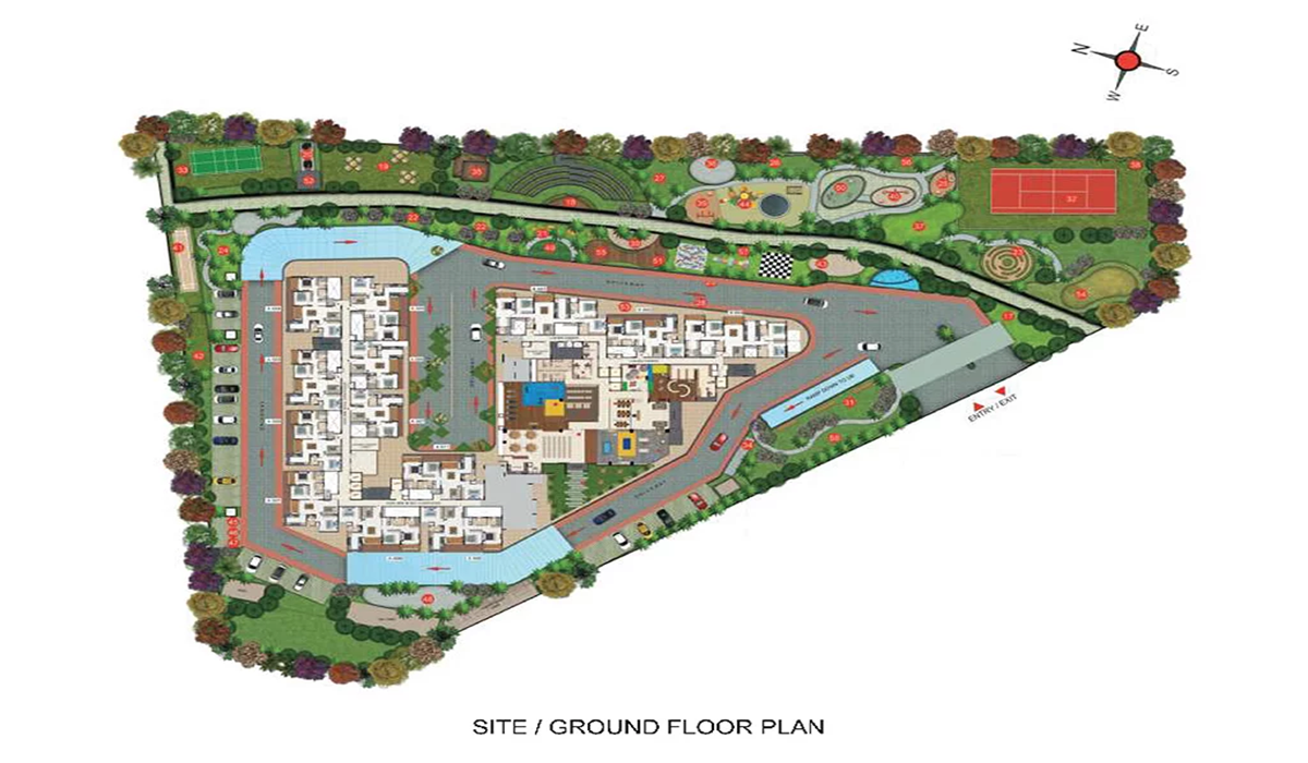 Master Plan Casagrand Flamingo in HSR Layout, Bangalore