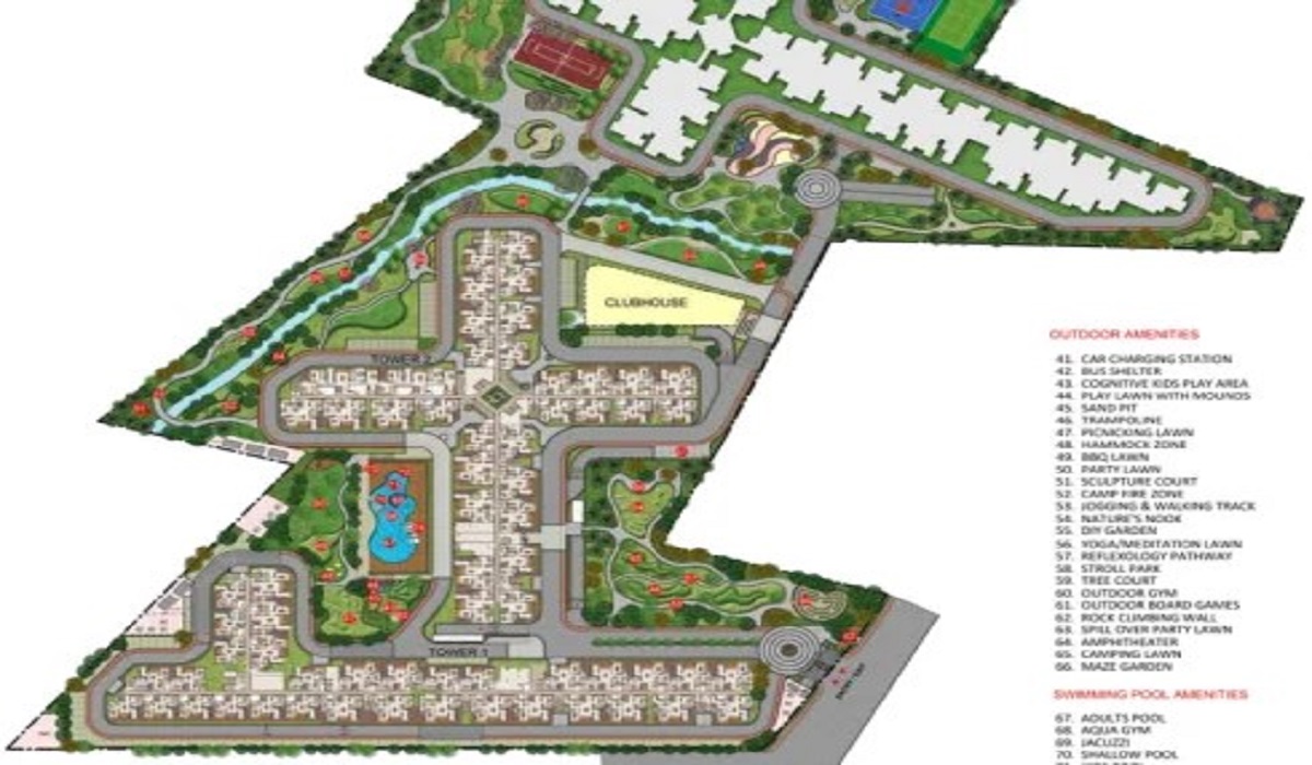 Master Plan Casagrand Vivacity in Electronic City, Bangalore