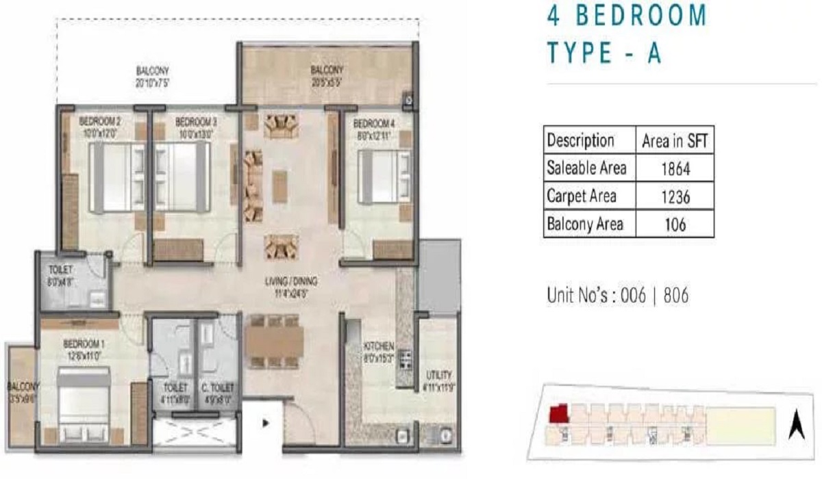 4BHK Century Horizon in Jakkur, Bangalore