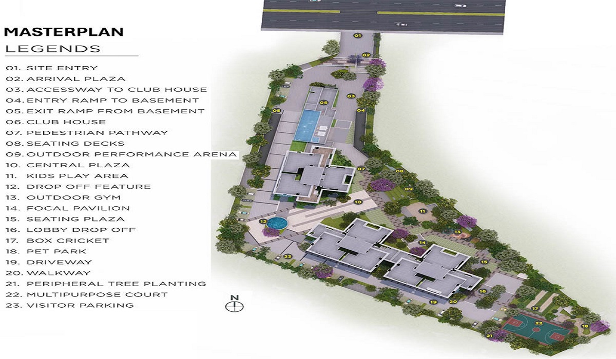 Master Plan Embassy East Avenue in Whitefield, Bangalore