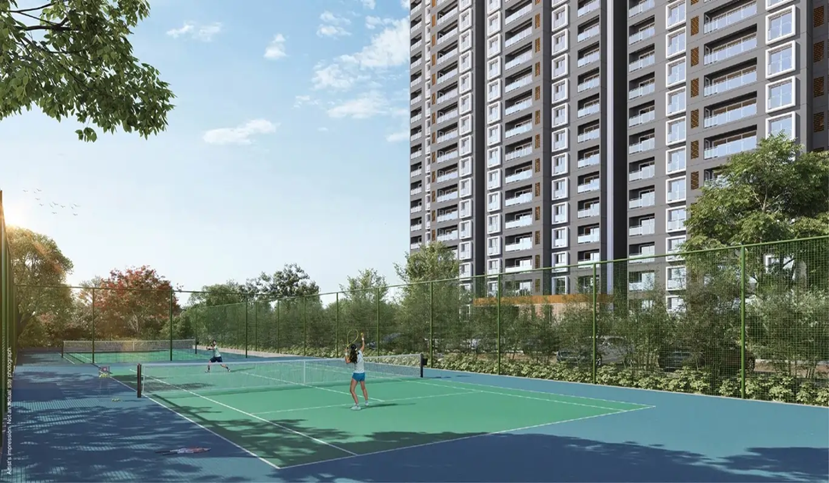 Spacious Apartment Interiors at Godrej Yeshwanthpur, Bangalore