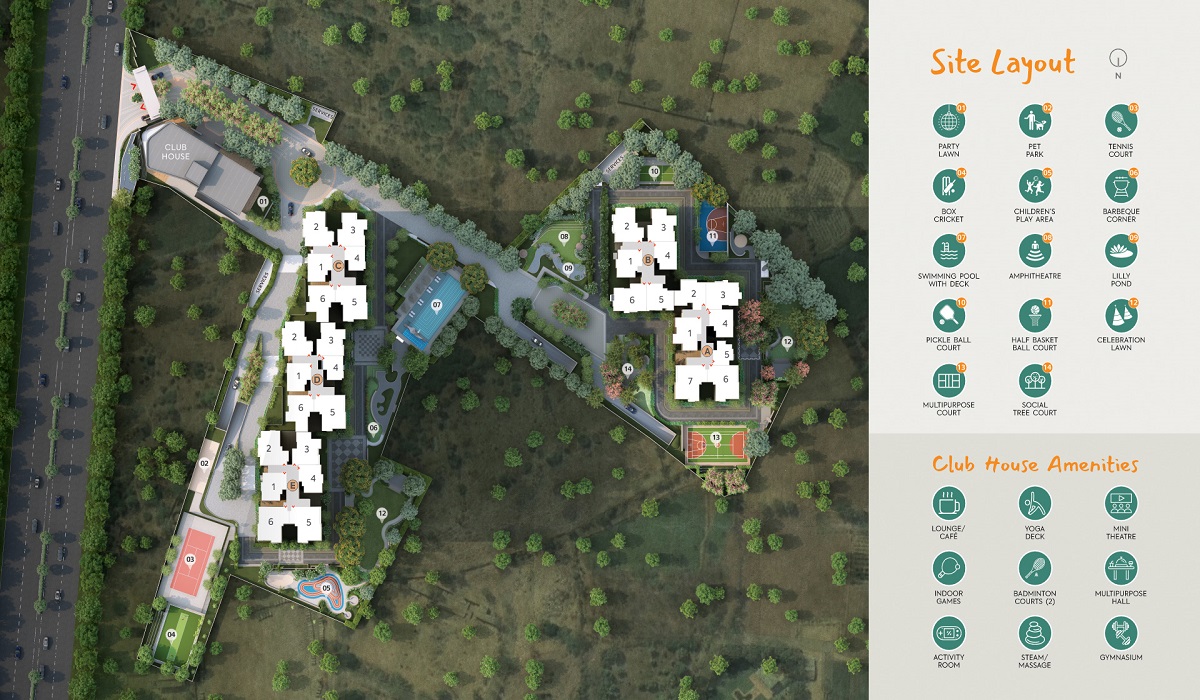 Orchid Life in Gunjur, Bangalore Master Plan