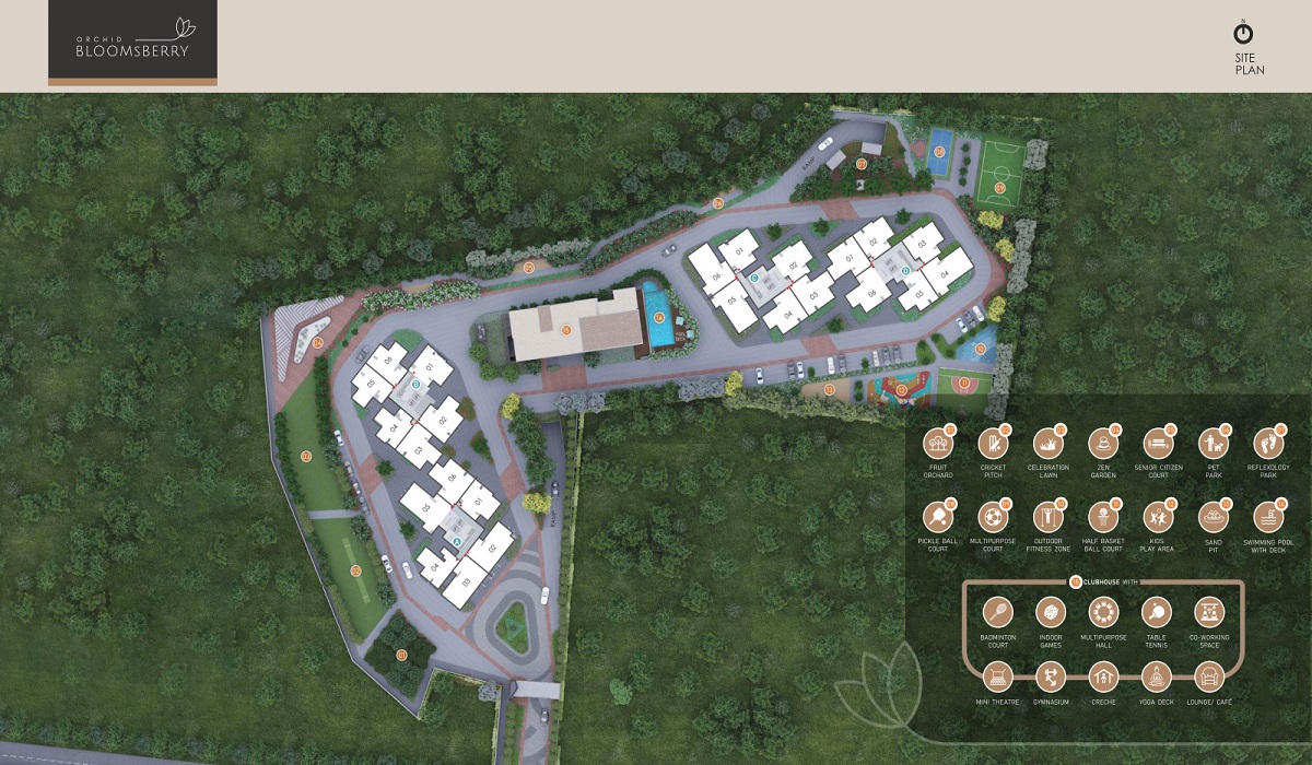 Master Plan Orchid Bloomsberry in Panathur, Bangalore