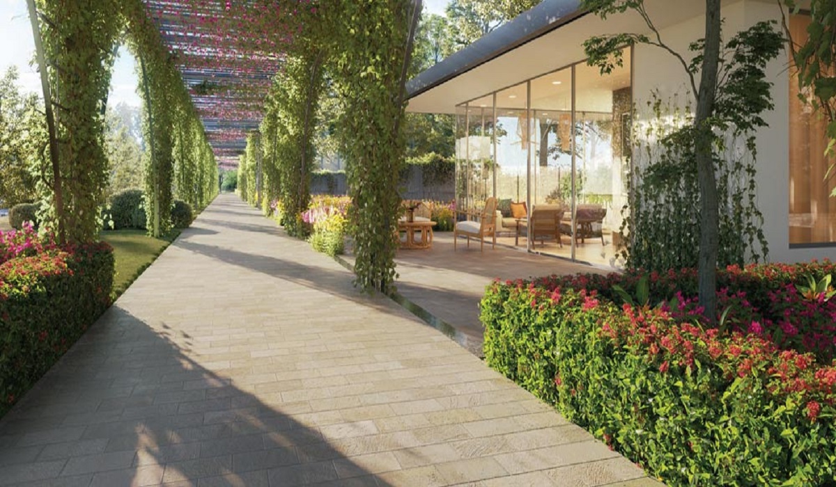Children's Play Area and Landscaped Gardens at Lodha Mirabelle at Manyata Tech Park in Thanisandra, Bangalore