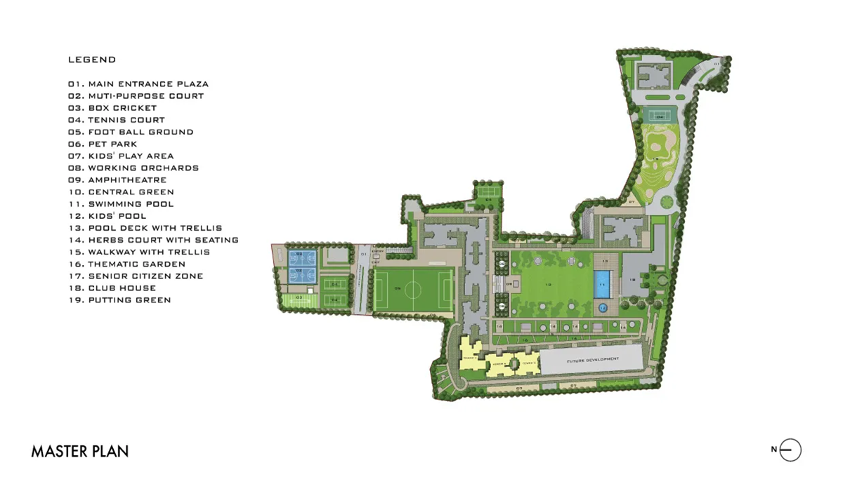 Lodha Mirabelle at Manyata Tech Park in Thanisandra, Bangalore Maaster Plan
