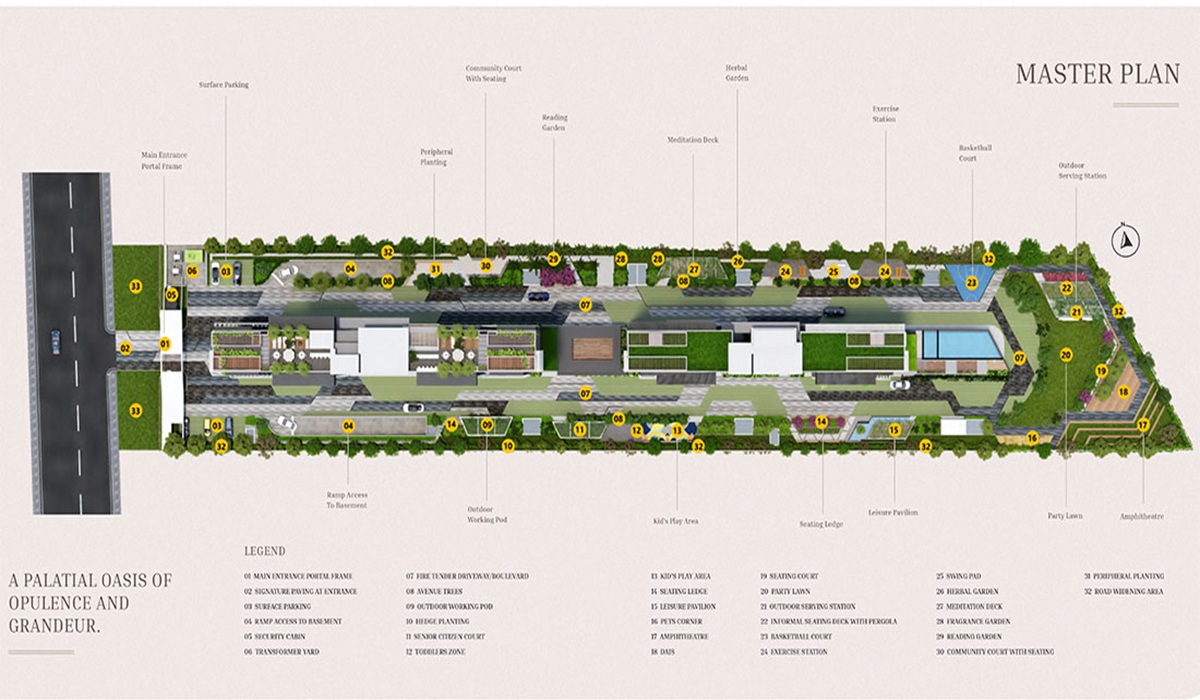 Master Plan Mana Jardin Neo in Sarjapur Road, Bangalore