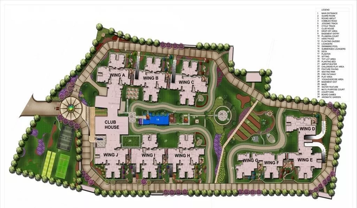 Mantri Energia in Hebbal, Bangalore Master Plan