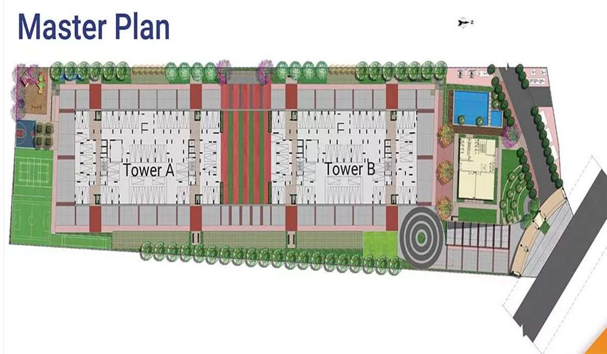 Master Plan Nambiar Millennia in Muthanallur, Bangalore