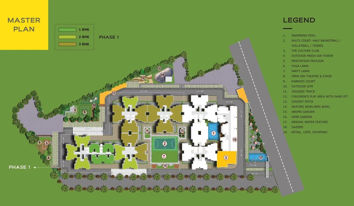 Provident Capella Whitefield Bangalore Master Plan