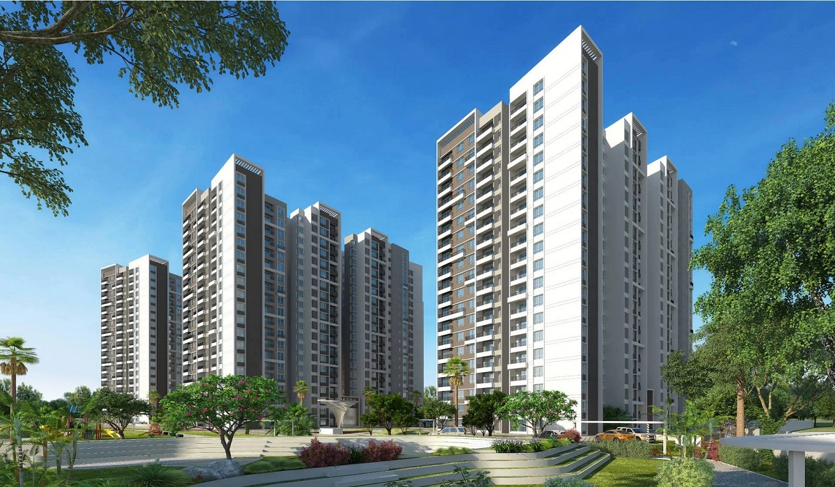 Main Elevation Provident Sunworth City in Mysore Road, Bangalore