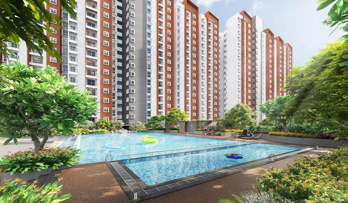 Children's Play Area and Landscaped Gardens at Provident Botanico Soukya Road, Whitefield, Bangalore