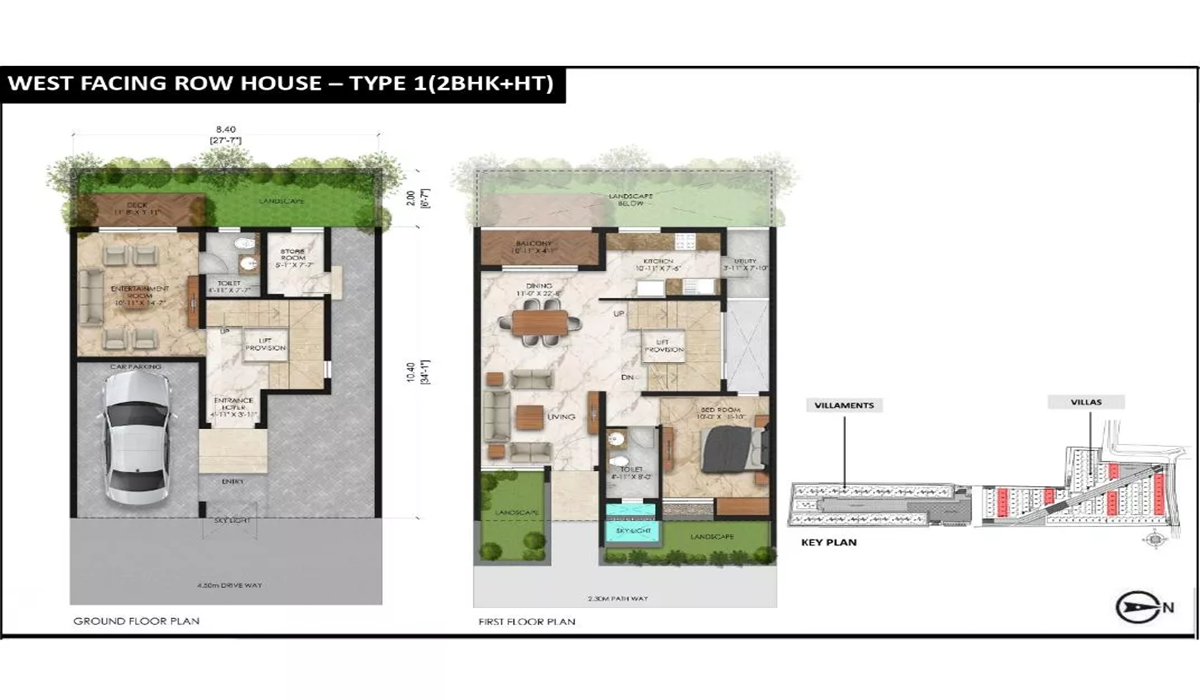 Radiance Gardenia on Hennur Road, Bangalore 5BHK Floor Plan