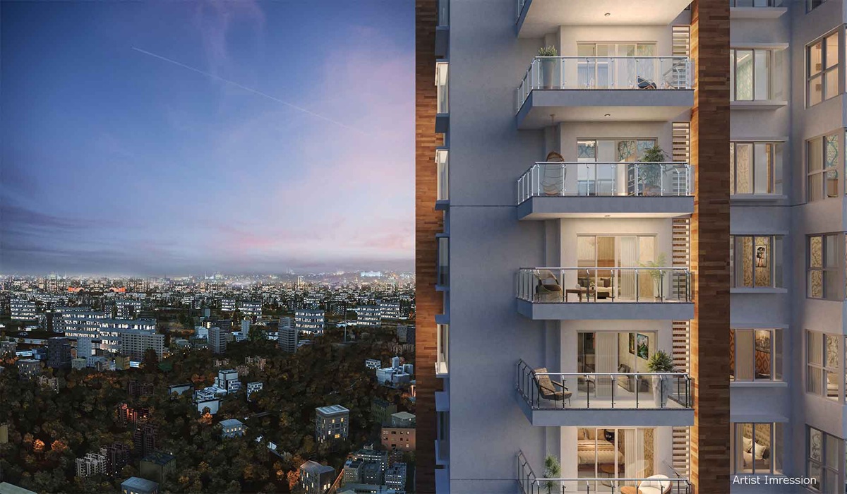 Main Elevation Raheja Vivarea Koramangala Bangalore