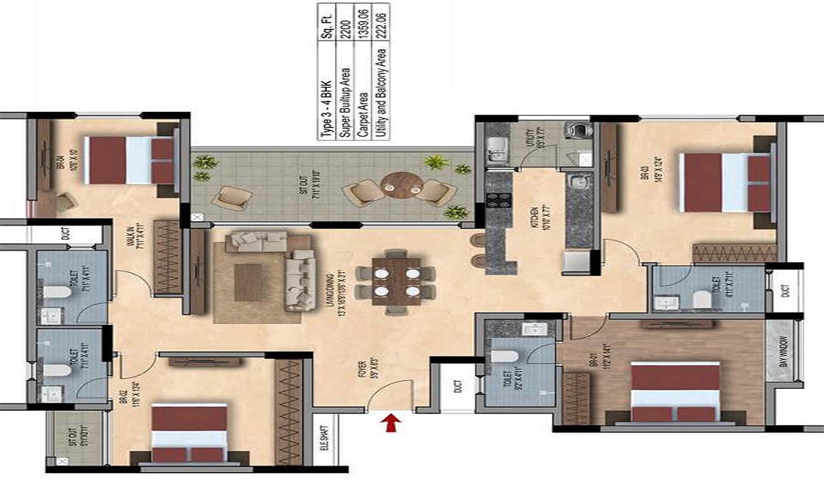 4BHk premium Apartments