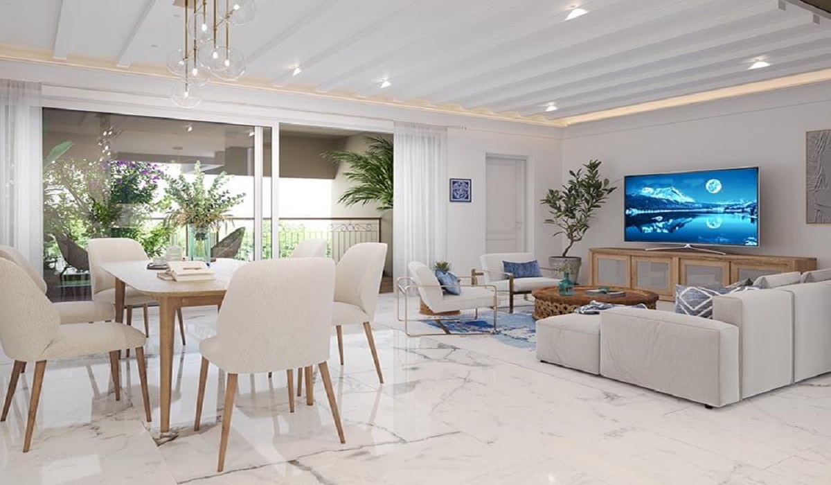 Sobha Neopolis in Panathur, Bangalore Living Room View