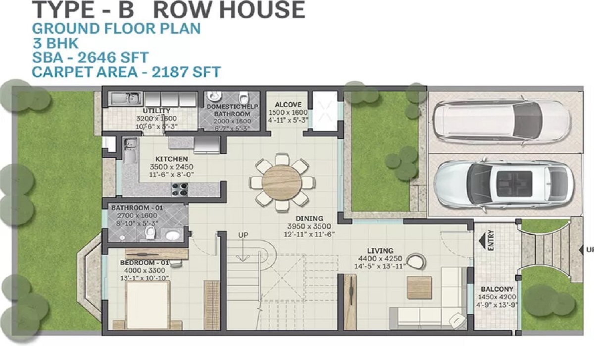 Sobha Victoria Park on Hennur Road, Bangalore Floor Plan