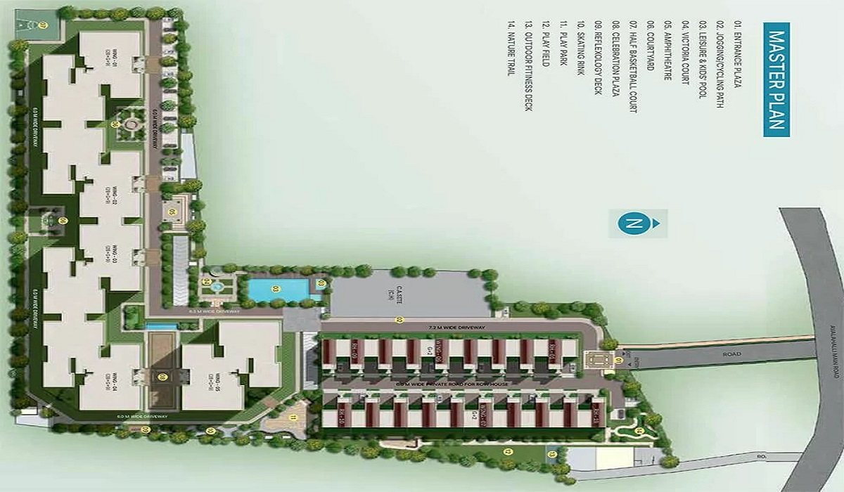 Sobha Victoria Park on Hennur Road, Bangalore Master Plan