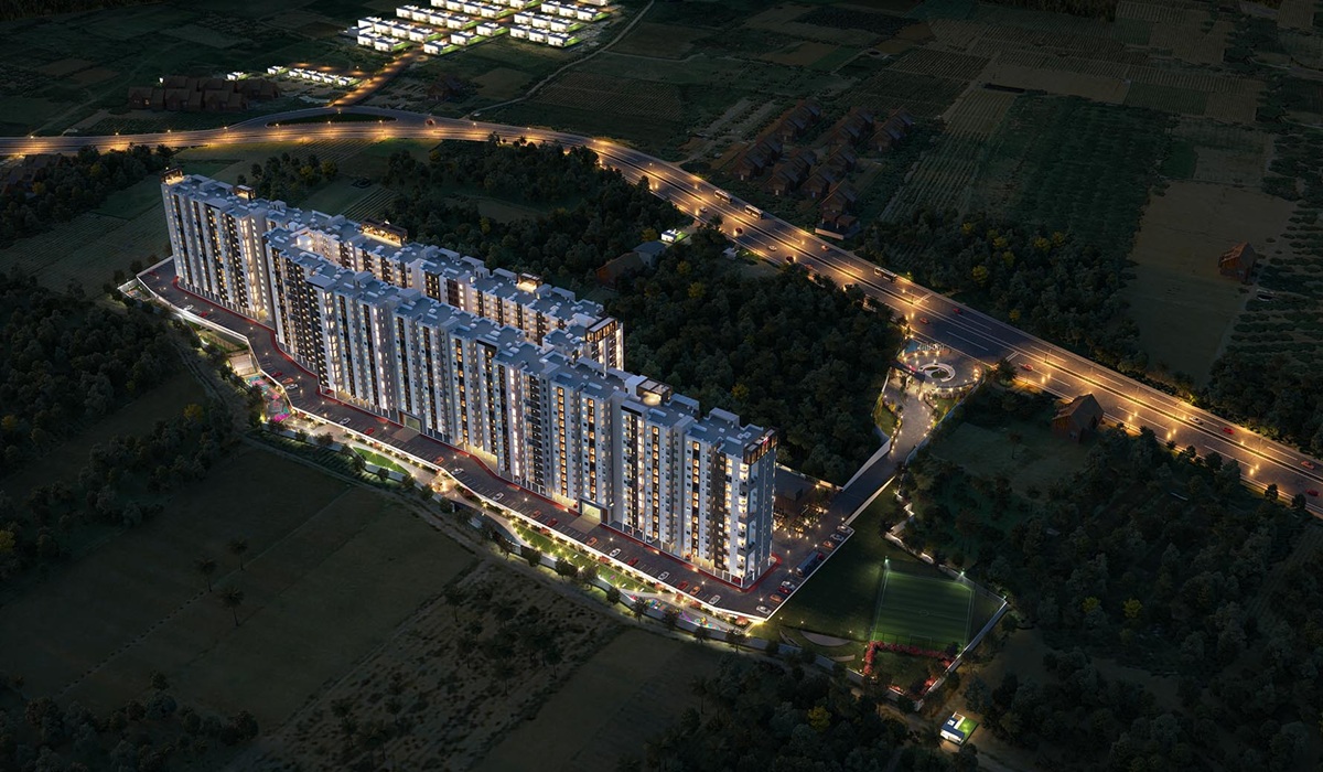 Modern Clubhouse at Sowparnika Euphoria, Whitefield, Bangalore