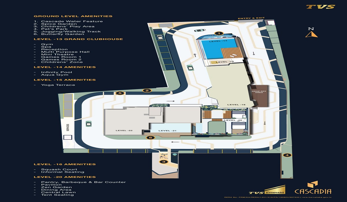 TVS Emerald Cascadia FloorPlan