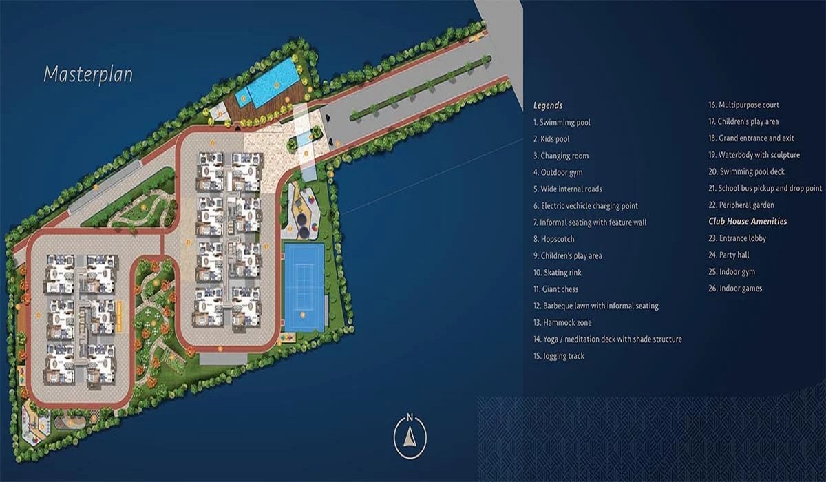 Master Plan Abhee Kings Court in Sarjapur Road, Bangalore