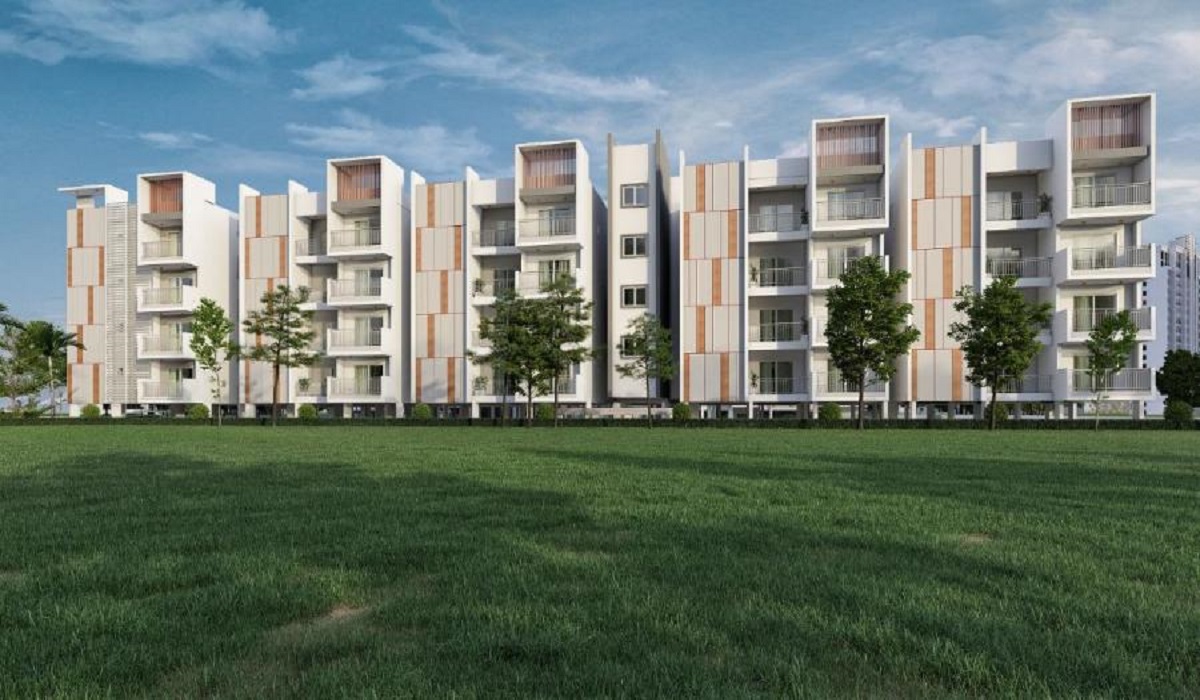 Children's Play Area and Landscaped Gardens at Abhee Riviera Royale in Kudlu, HSR Layout, Bangalore