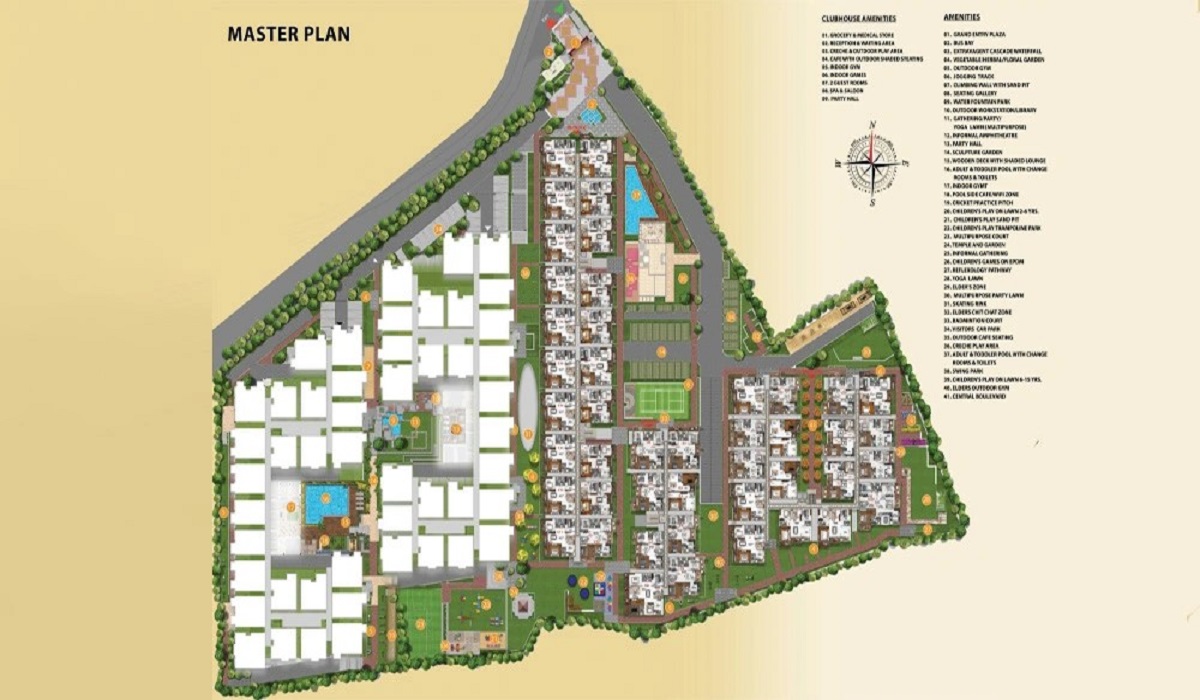 Master Plan Abhee Silicon Shine Phase 2 in Sarjapur Road, Bangalore
