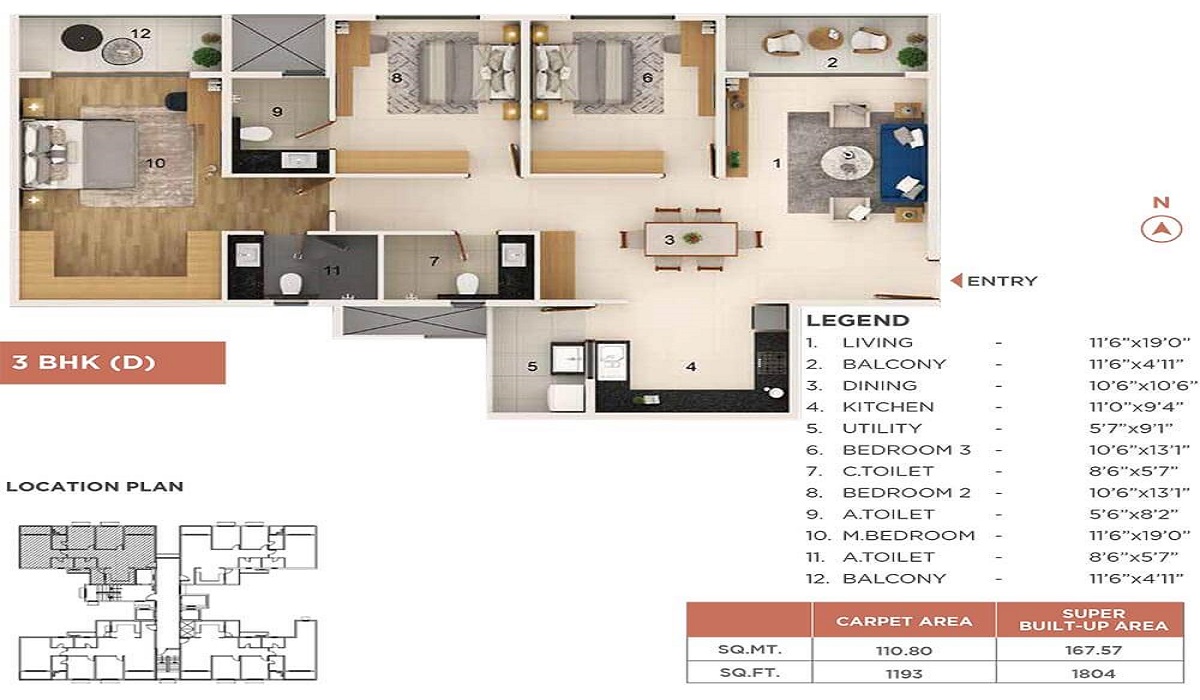 Master Plan Adarsh Welkin Park Villas off Sarjapur Road, Bangalore