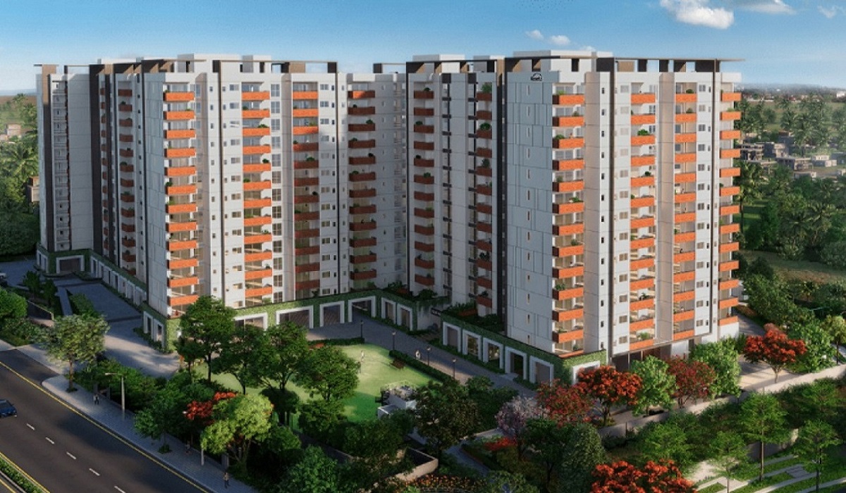 Location Map of Assetz Soho & Sky in Jakkur, Bangalore