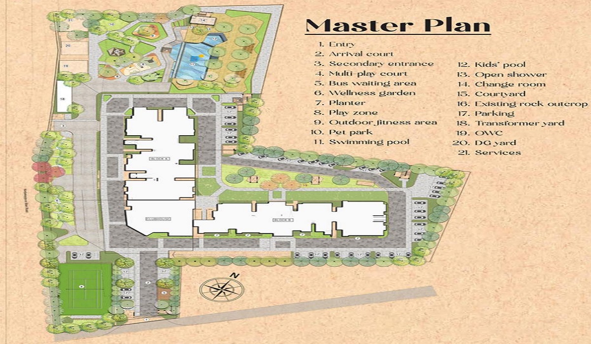 Master Plan Brigade Citrine in Budigere Cross, Old Madras Road, Bangalore