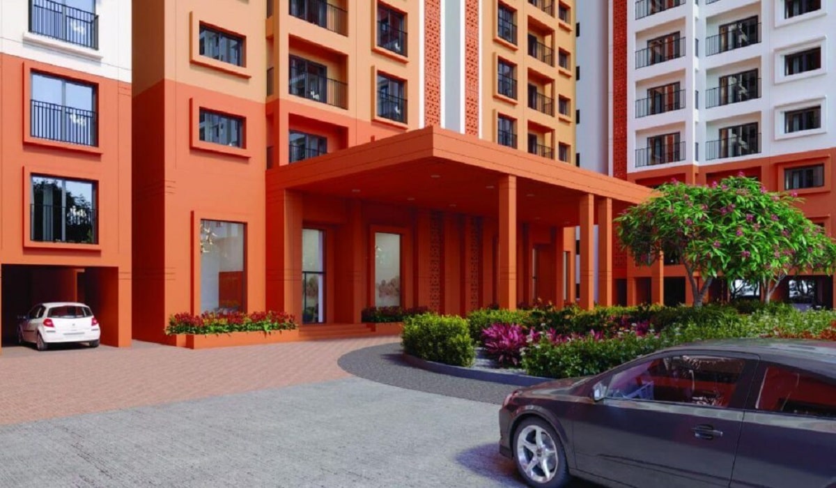Children's Play Area and Landscaped Gardens at Brillio at Brigade Valencia Phase 2 in Hosur Road, Bangalore