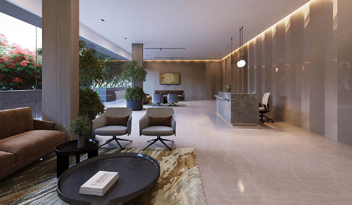 Spacious Apartment Interiors at Orchid Life in Gunjur, Bangalore