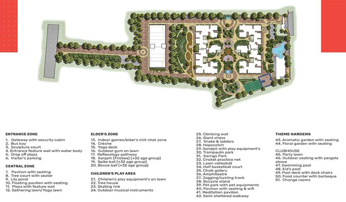 Master Plan Mana Capitol on Sarjapur Road, Bangalore