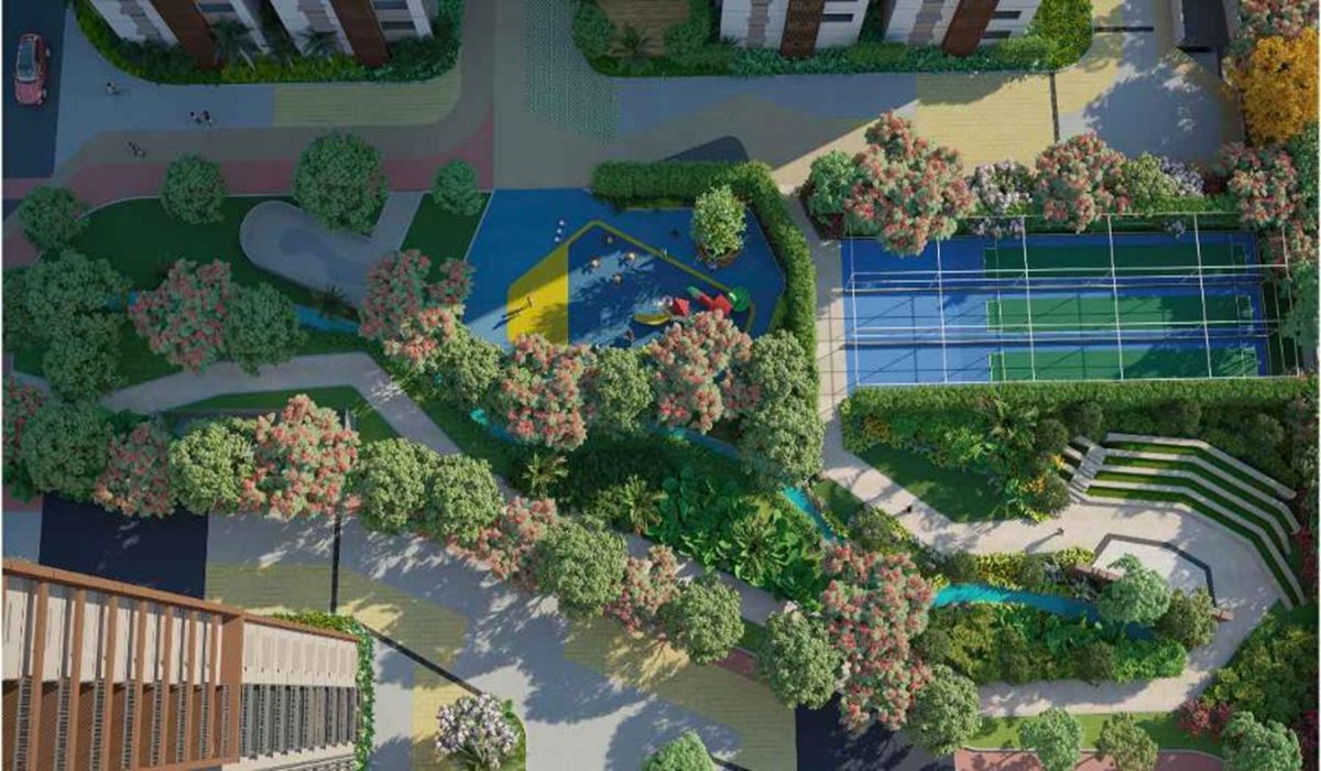 Swimming Pool and Gym at Pavani Mirabilia in Whitefield, Bangalore