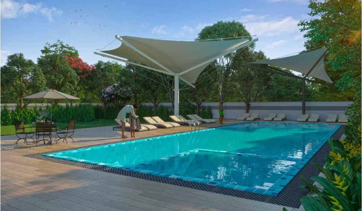 Children's Play Area and Landscaped Gardens at Pavani Mirabilia in Whitefield, Bangalore