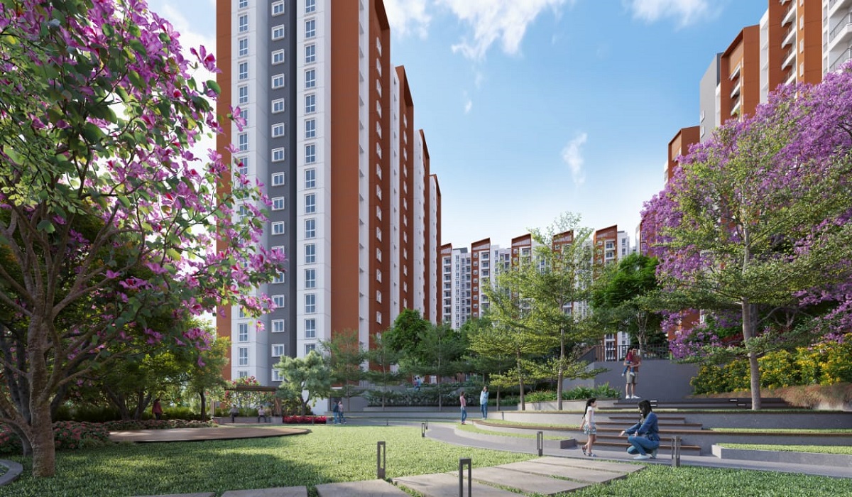 Children's Play Area and Landscaped Gardens at Provident Botanico Soukya Road, Whitefield, Bangalore