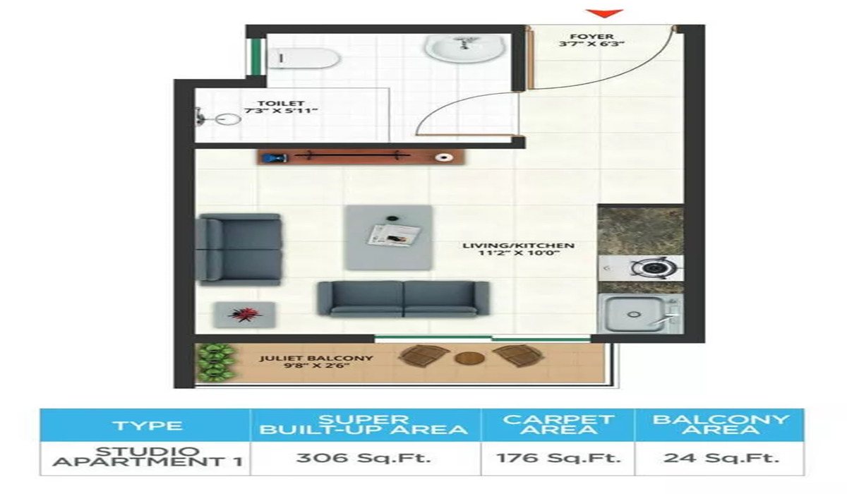 Children's Play Area and Landscaped Gardens at Sattva Aeropolis near Bangalore Airport, Devanahalli