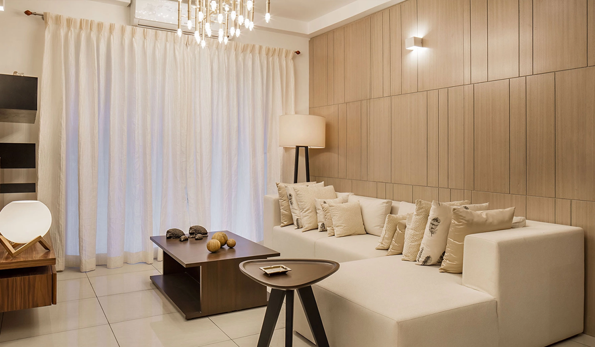 Spacious Apartment Interiors at Sattva Aeropolis near Bangalore Airport, Devanahalli