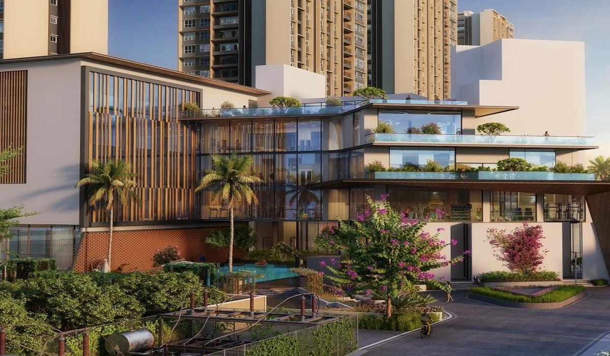 Clubhouse view at Sattva Lumina in Yelahanka, North Bangalore