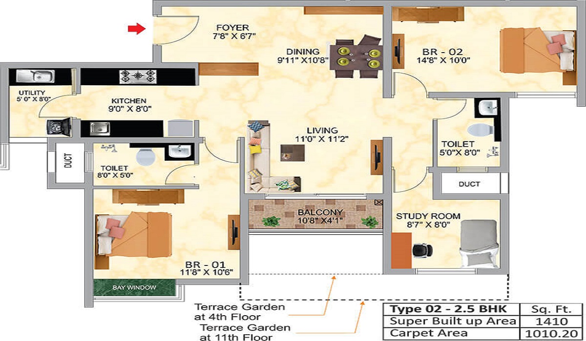 Prestige Pine Forest FloorPlan