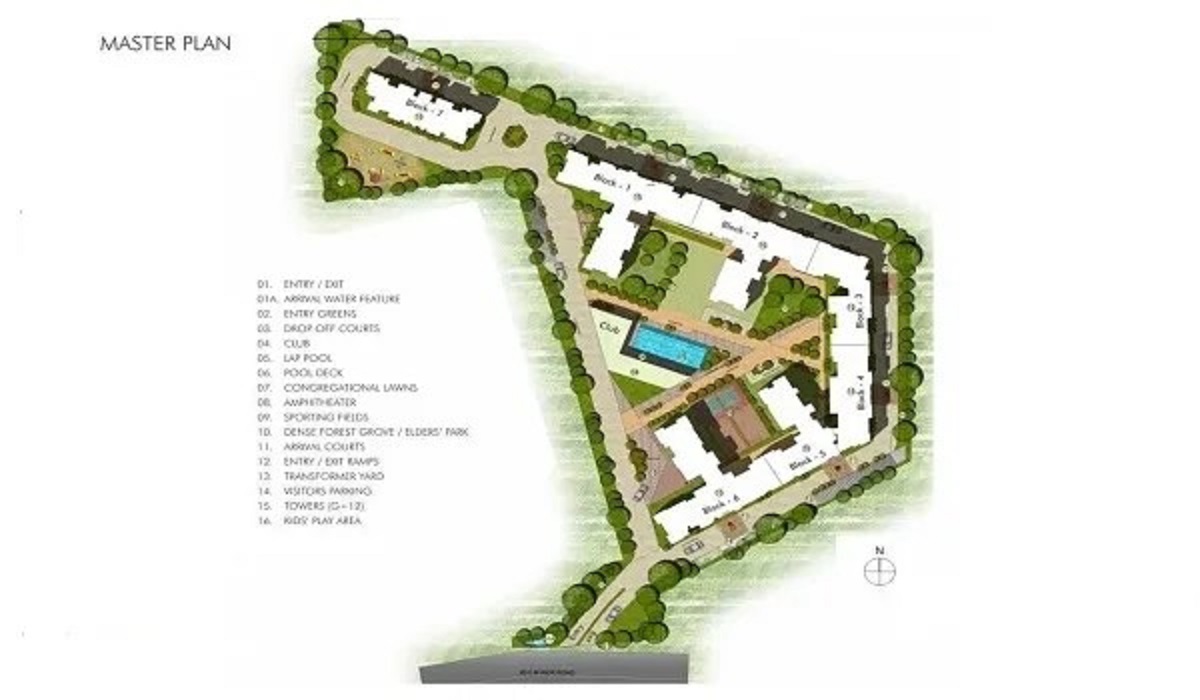 Sobha Infinia Phase 2 in Koramangala, Bangalore Master Plan