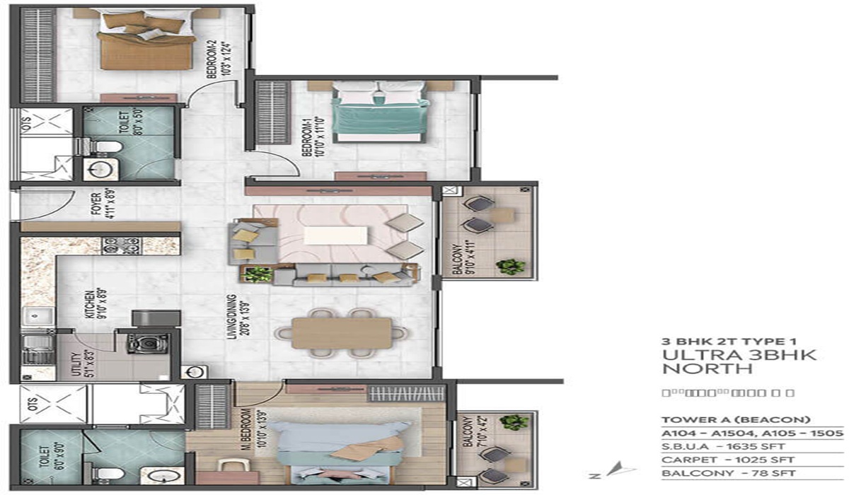 3BHK Luxury Units in whitefield Bangalore