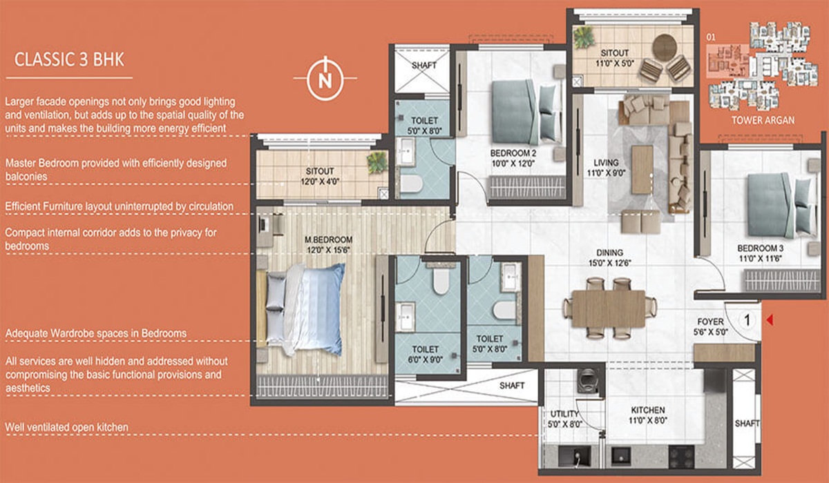 4BHK Apartments Sumadhura Epitome in Rachenahalli, Bangalore