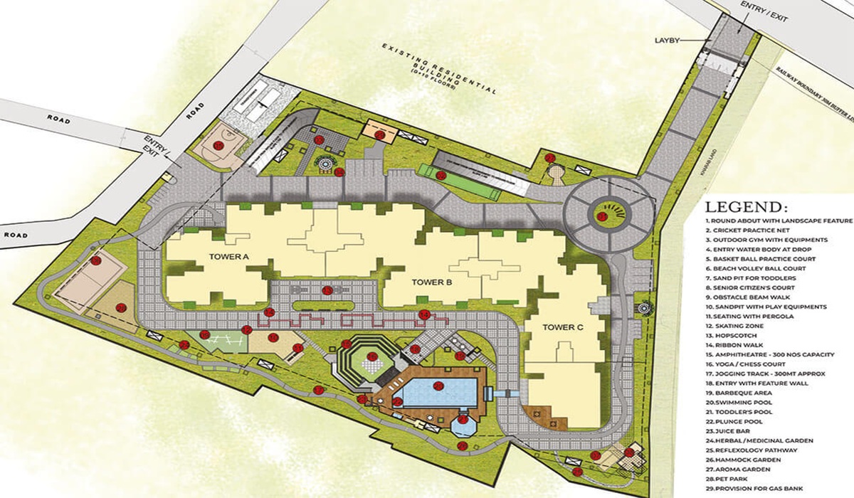 Sumadhura Epitome in Rachenahalli, Bangalore Master Plan
